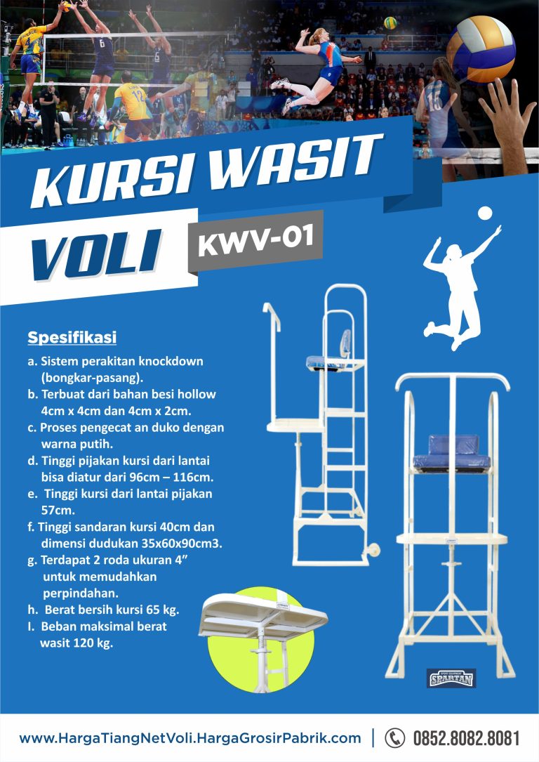 pabrik kursi wasit voli kwv 01